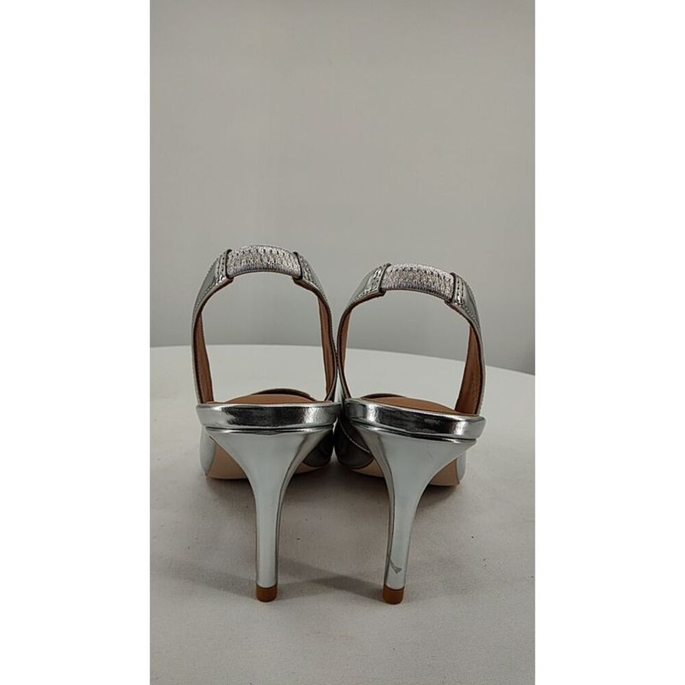 Quince Silver Slingback Heels - Picture 3 of 3